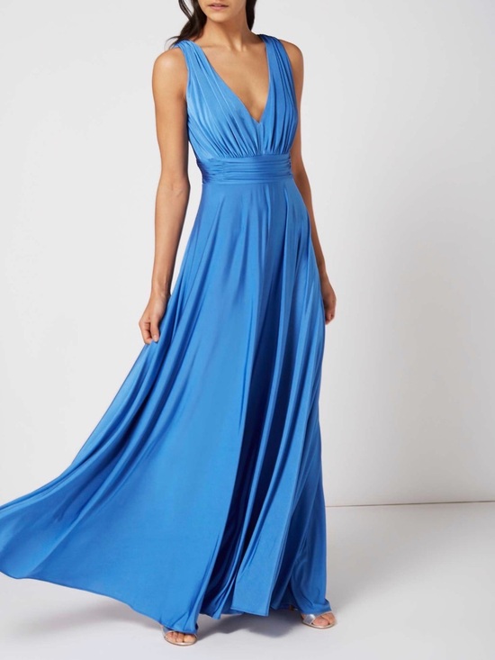 Issa London Dresses & Skirts - Issa London Royal Blue V-Neck Maxi Dress